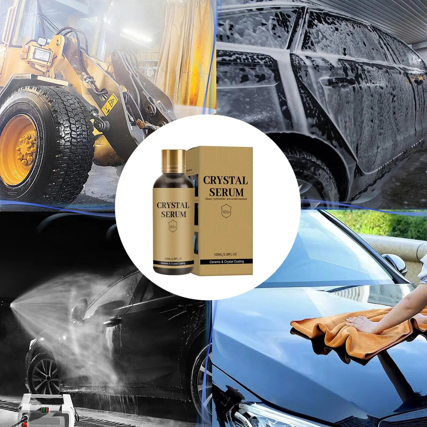 Nano Ceramic Coating 100ml | 9H Hardness Car Paint Protection