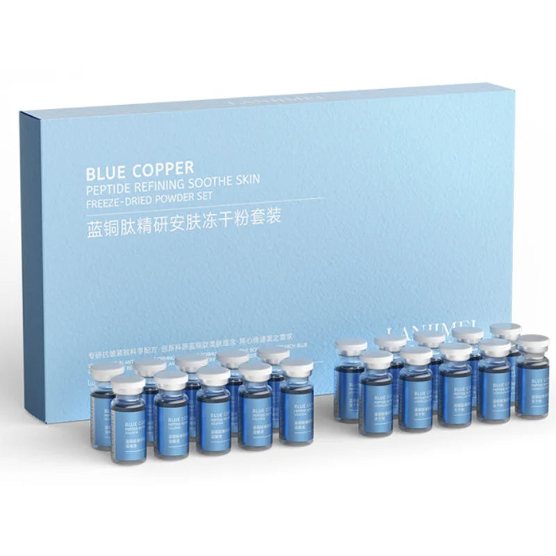 Blue Copper Peptide Freeze-Dried Serum Set – Firming & Smoothing