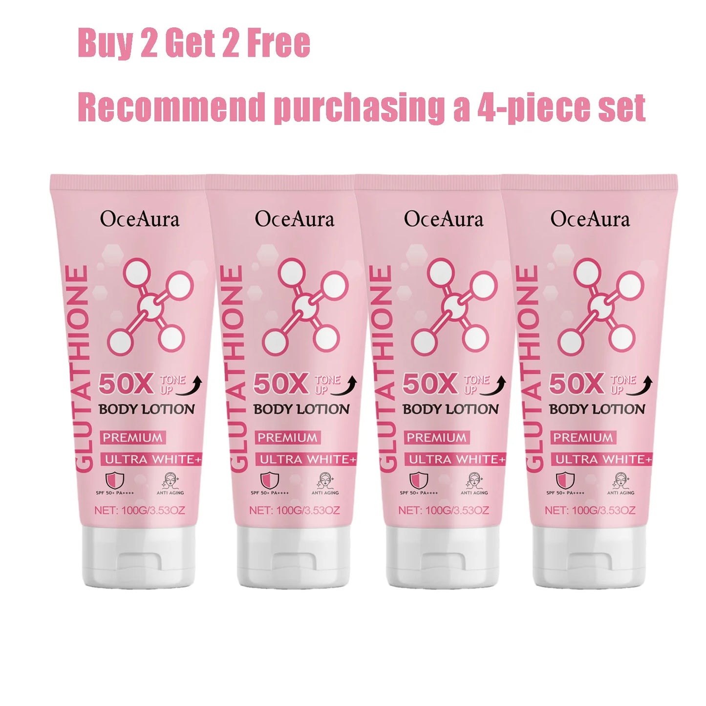 OceAura Glutathione Body Cream – Brightening & Moisturizing