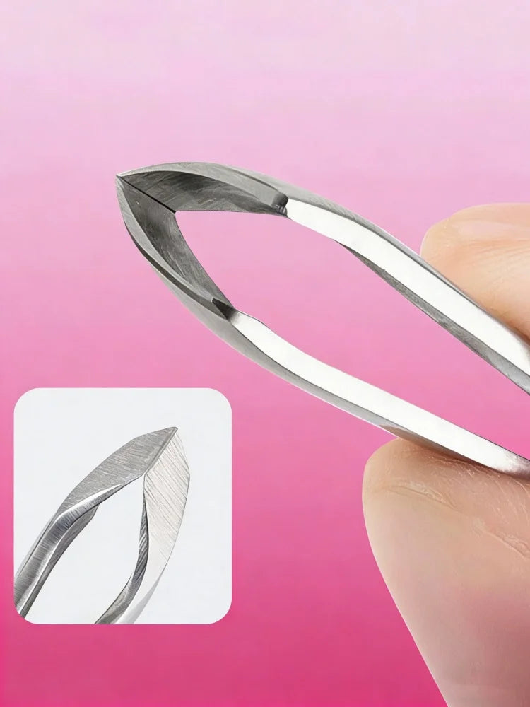 Mini Hangnail Squeeze And Snip Toenail Ingrown Dead Skin Remover Nail Art Cuticle Nipper Clipper Edge Cutter Manicure Plier Tool Peaceful Pleasures Health and Wellness