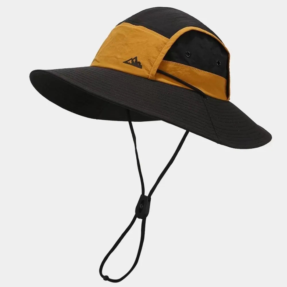 Unisex Large Brim Bucket Hat – Lightweight, Foldable Sun Hat