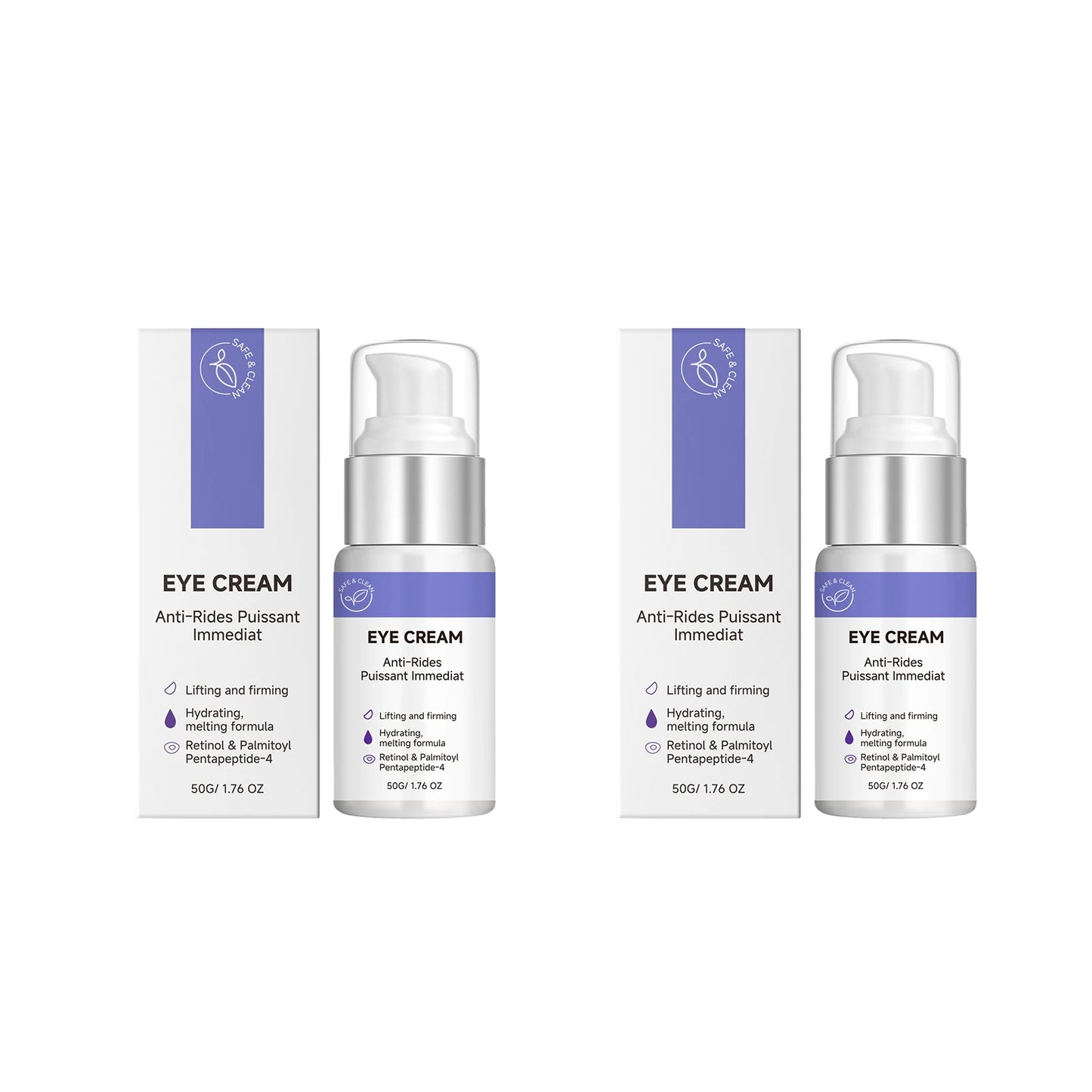 Retinol Eye Cream – Dark Circles, Puffiness & Anti-Aging 50g