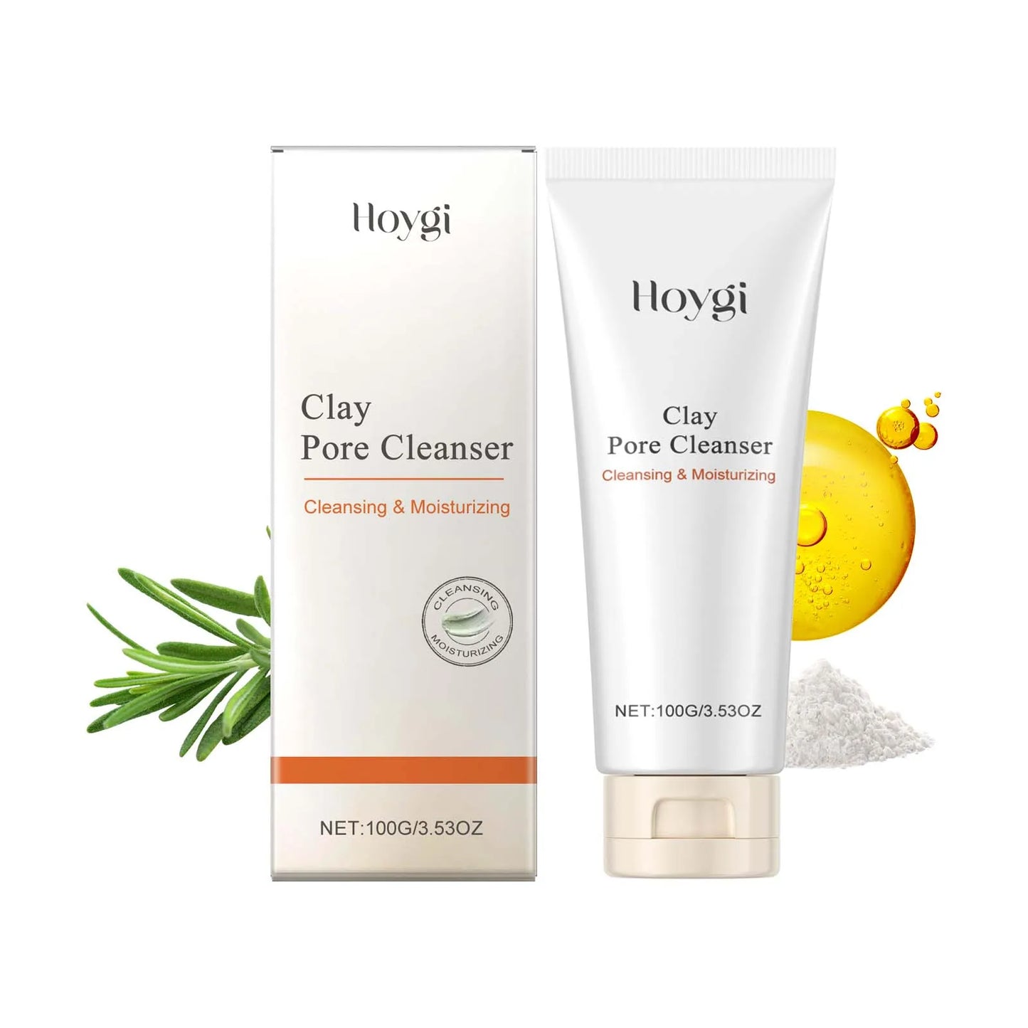 Pore Cleansing Face Wash – Kaolin, Oil Control & Brightening