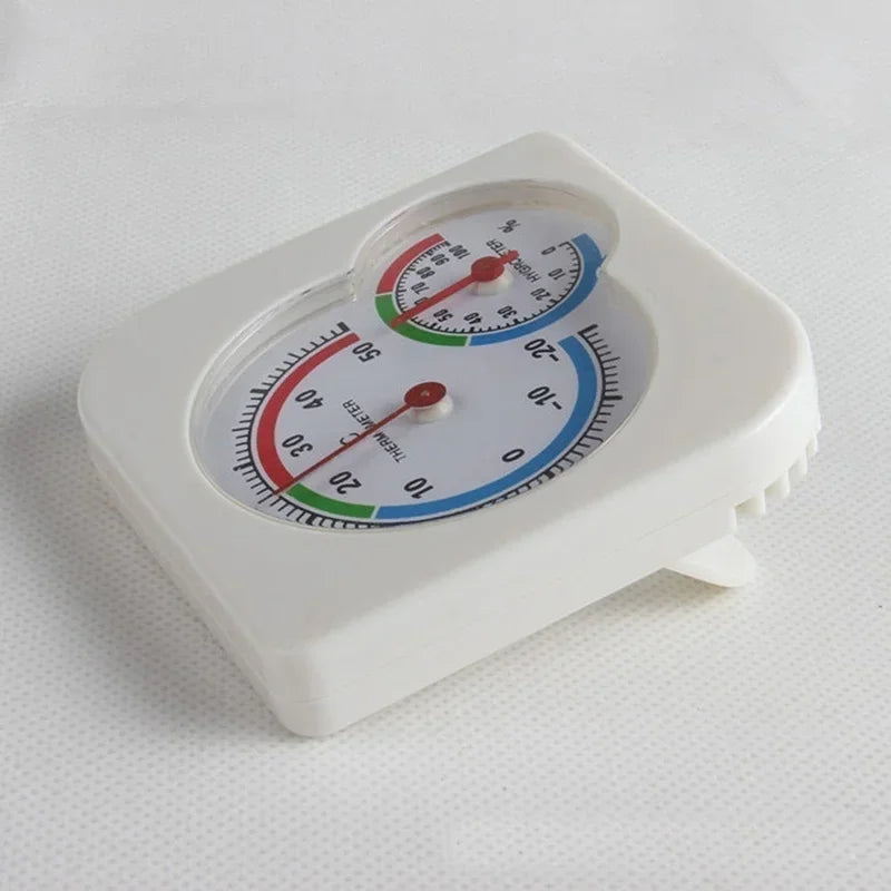 2-in-1 Thermometer Desktop Gourd Shaped Temperature Humidity Meter