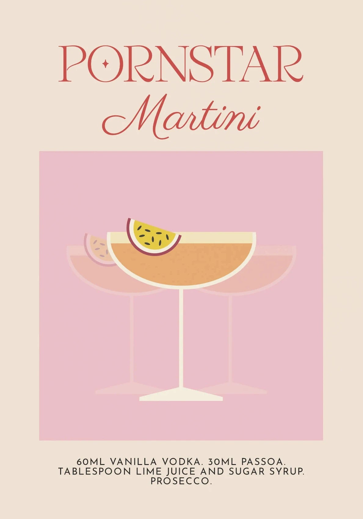 Retro Cocktail Alcohol Drink Poster Aperol Spritz Espresso Martini Canvas Printing Wall Art Vintage Bar Recipe Kitchen Decor Peaceful Pleasures Health and Wellness