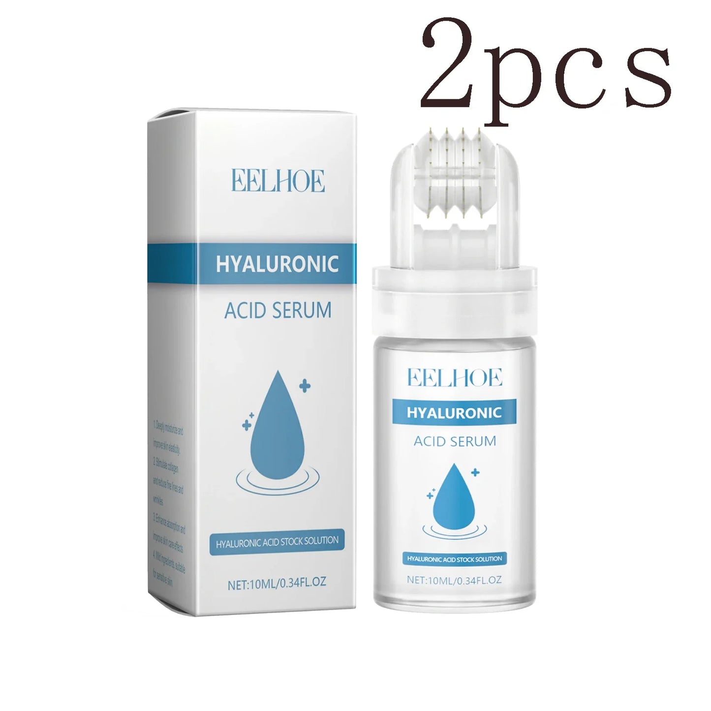 Hyaluronic Acid Roll-On Face Serum – Hydrating & Firming