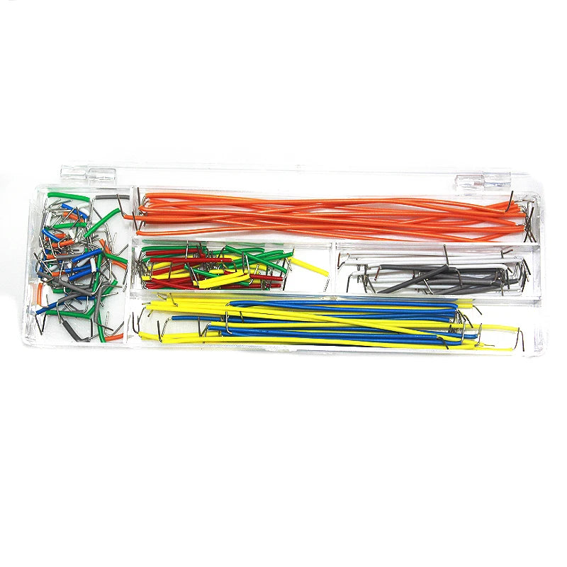 140pcs U Shape Solderless Breadboard Jumper Cable Wire jump Wire Kit For Arduino Shield Peaceful Pleasures Health and Wellness