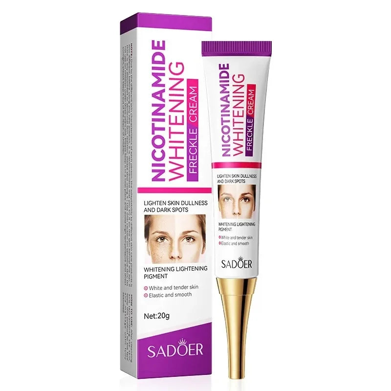 SADOER Nicotinamide Freckle Cream – Brightening & Spot Fade Peaceful Pleasures Health and Wellness 1pcs