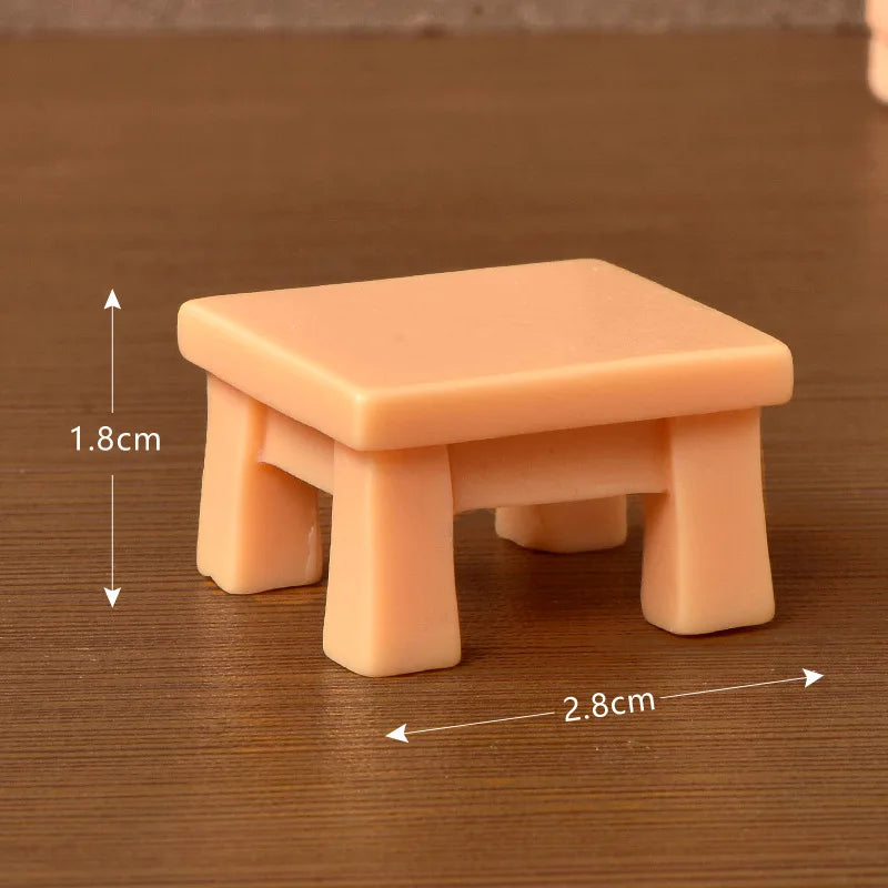 Miniature Cat Figurines Resin Landscape Decoration Miniature Figurines Accessories for Desk Landscape Plant Pot Bonsai Craft Peaceful Pleasures Health and Wellness 3