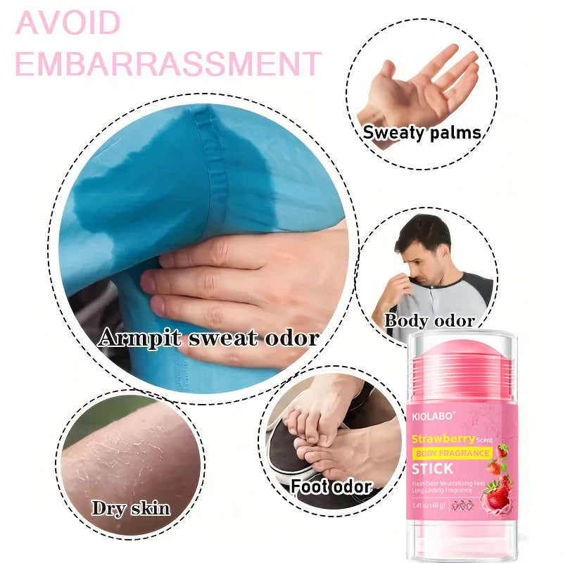 Rose Deodorant Stick | Natural Long-Lasting Freshness 40g