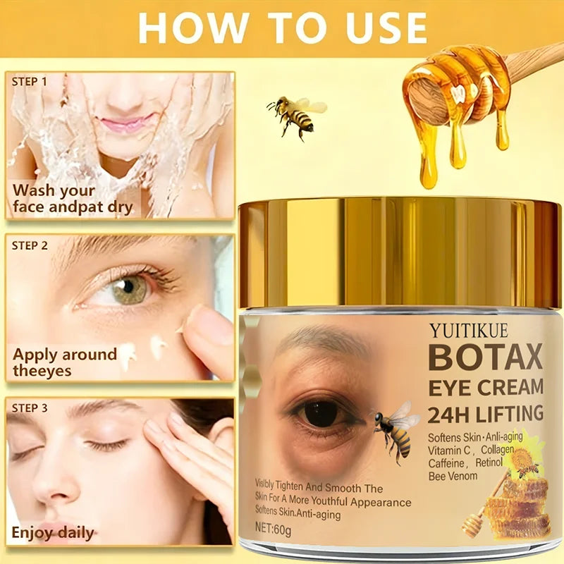 BOTAX 24H Lifting Eye Cream 60g | Retinol, Collagen & Caffeine Lifting Eye Cream Peaceful Pleasures Health and Wellness
