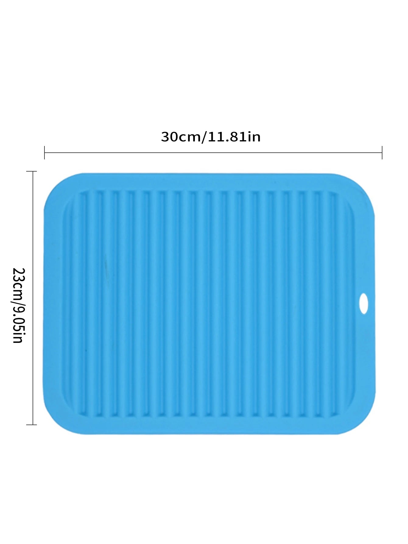 Silicone Dish Drying Mat, Silicone Trivets for Hot Pots and Pans Dish Drainer Mat Heat Resistant Non-slip Dish Drying Pad Peaceful Pleasures Health and Wellness D L