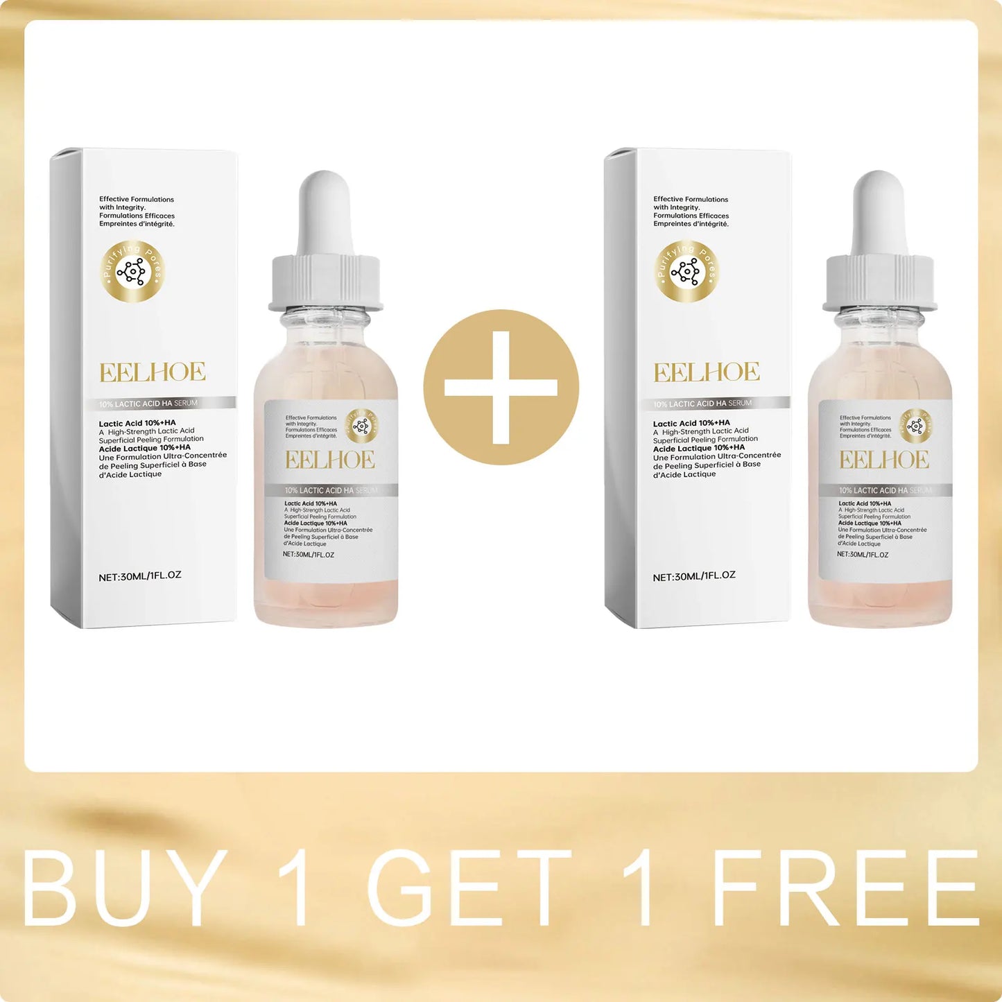 EELHOE 10% Sodium Hyaluronate Face Serum – Hydrate & Brighten