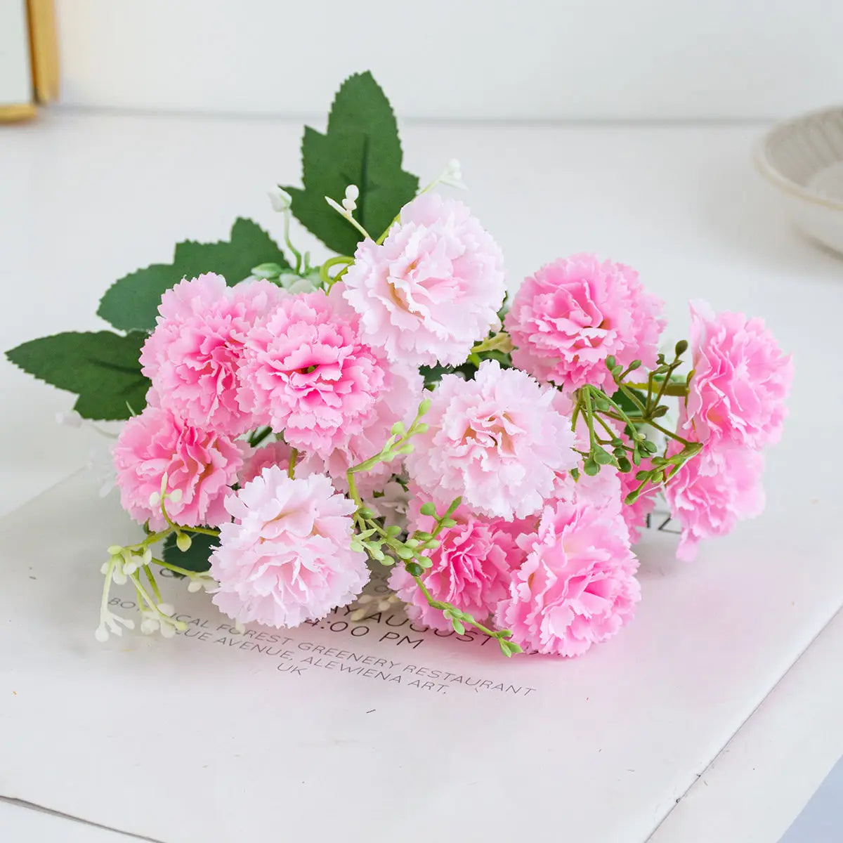 Silk Carnation Artificial Flowers – Wedding & Home Décor