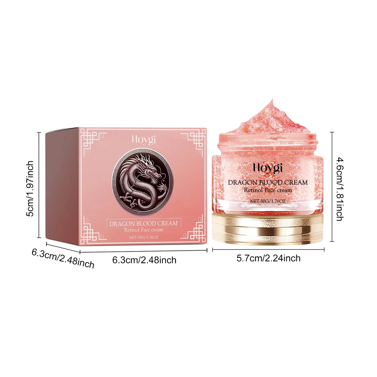 Dragon Blood Retinol Face Cream – Anti-Aging Firming Moisturizer