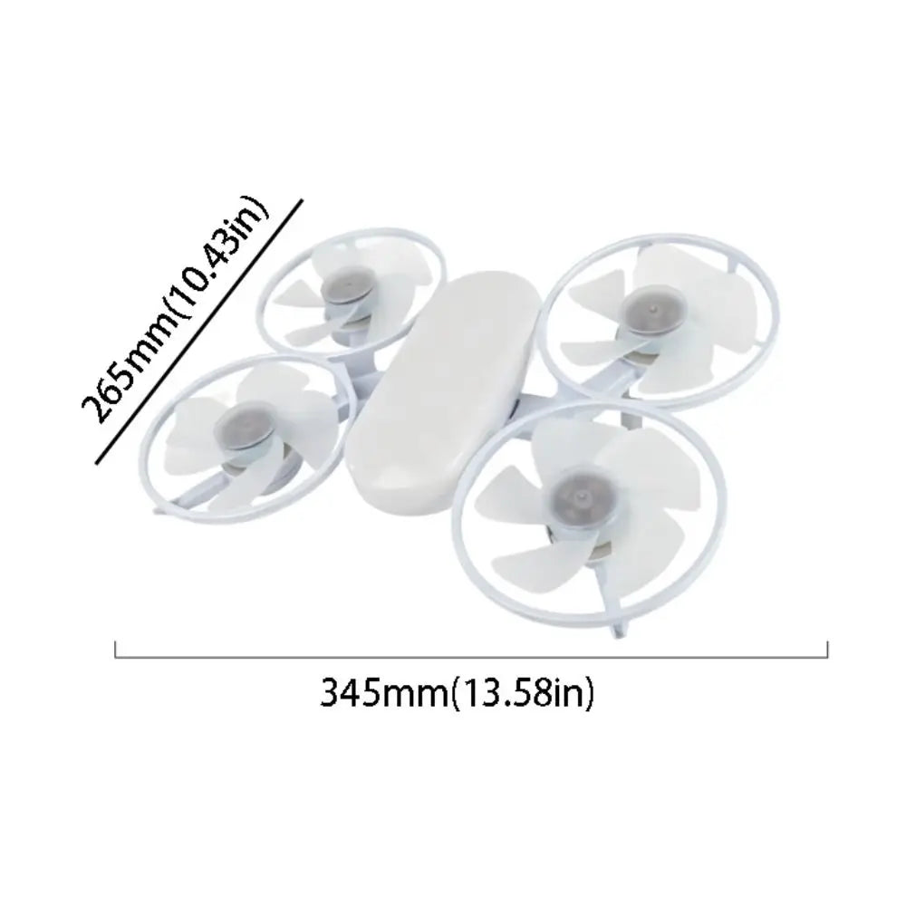 3-Speed Dimmable LED Ceiling Fan Light | Remote Control