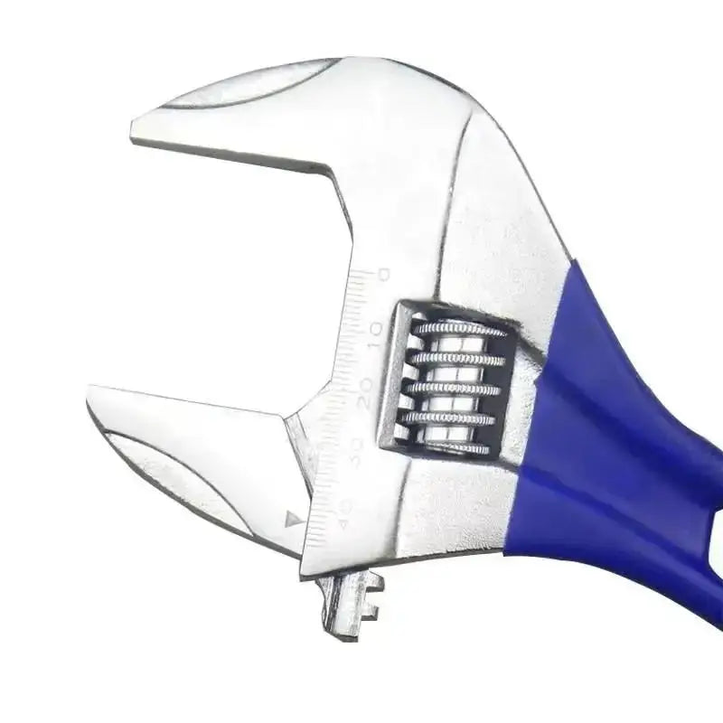 Adjustable Crescent Wrench Wide Jaw Heavy Duty Thin Light Design Home