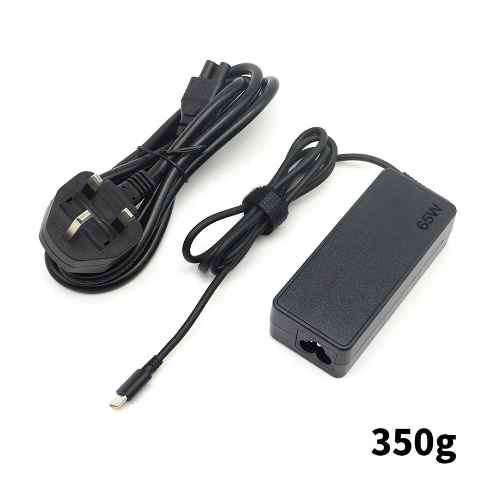 65W USB-C Laptop Charger for Lenovo HP Dell ASUS Acer | Fast PD