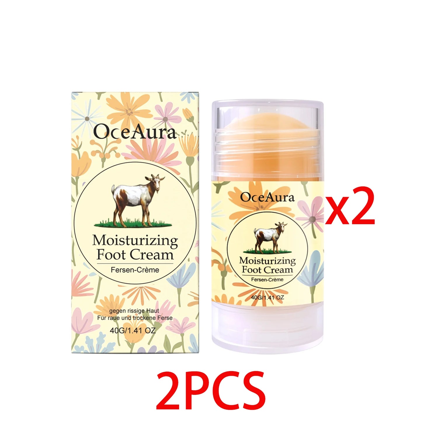 OceAura Lanolin Hand & Foot Cream for Dry, Rough Skin