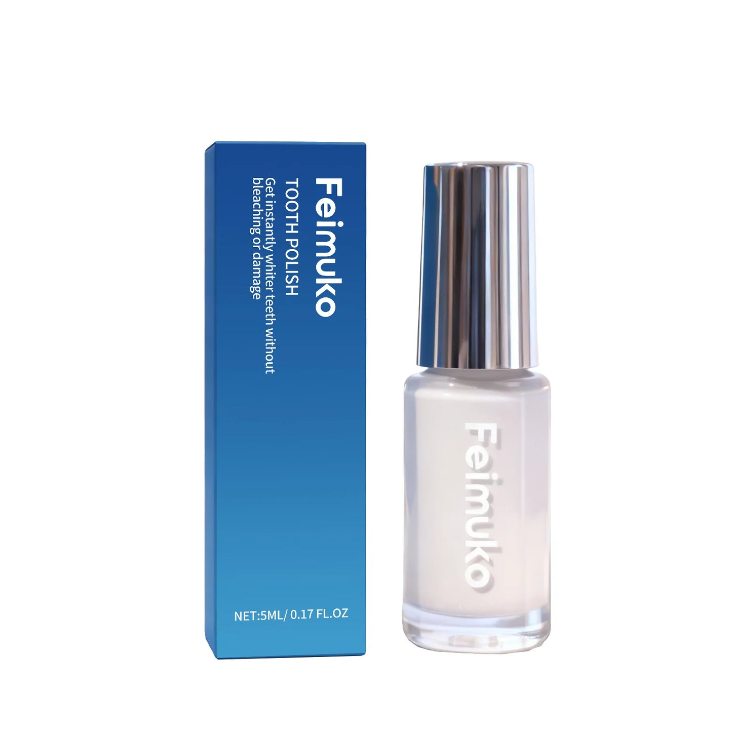 FEIMUKO Teeth Whitening Paint – Remove Stains & Bad Breath