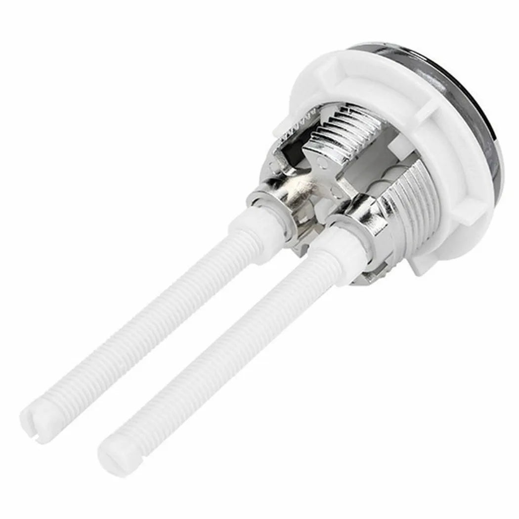 Dual Flush Toilet Tank Round Valve Push Button Water Saving Cistern