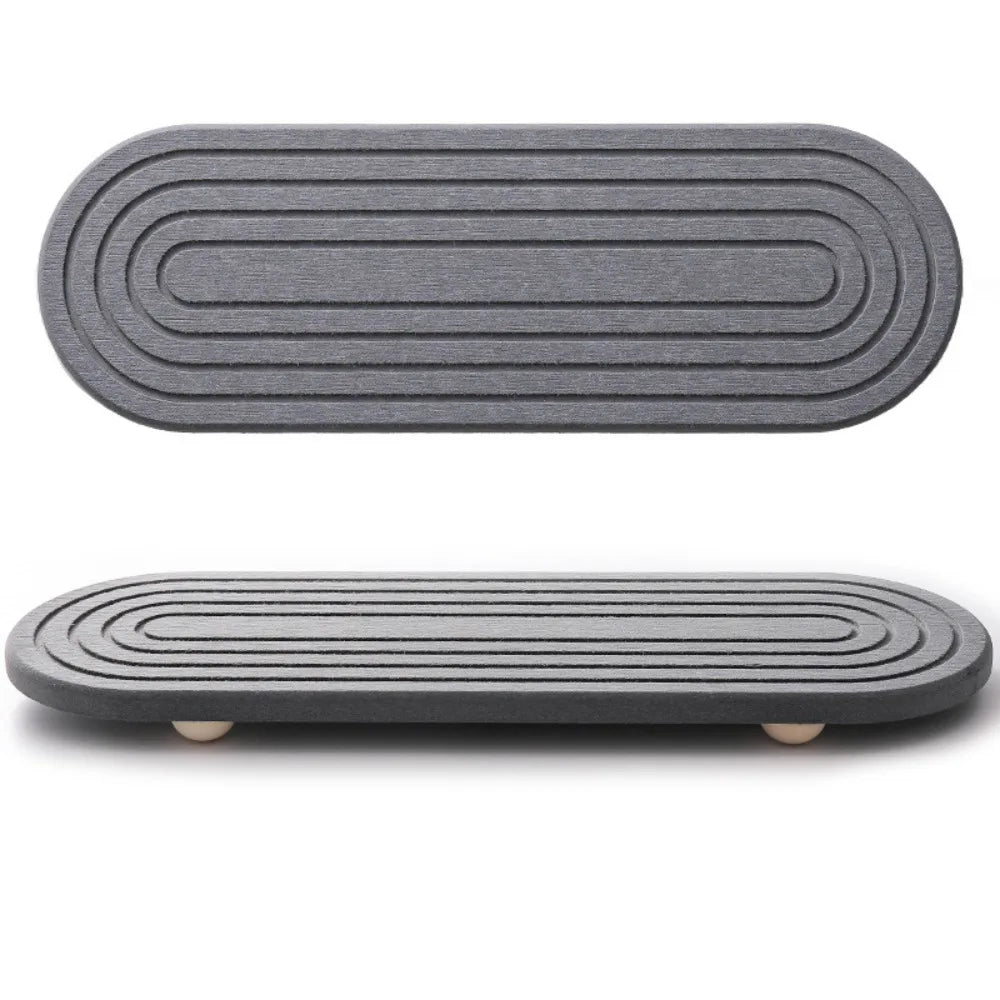 Diatom Mud Sink Tray – Quick-Dry Non-Slip Draining Board