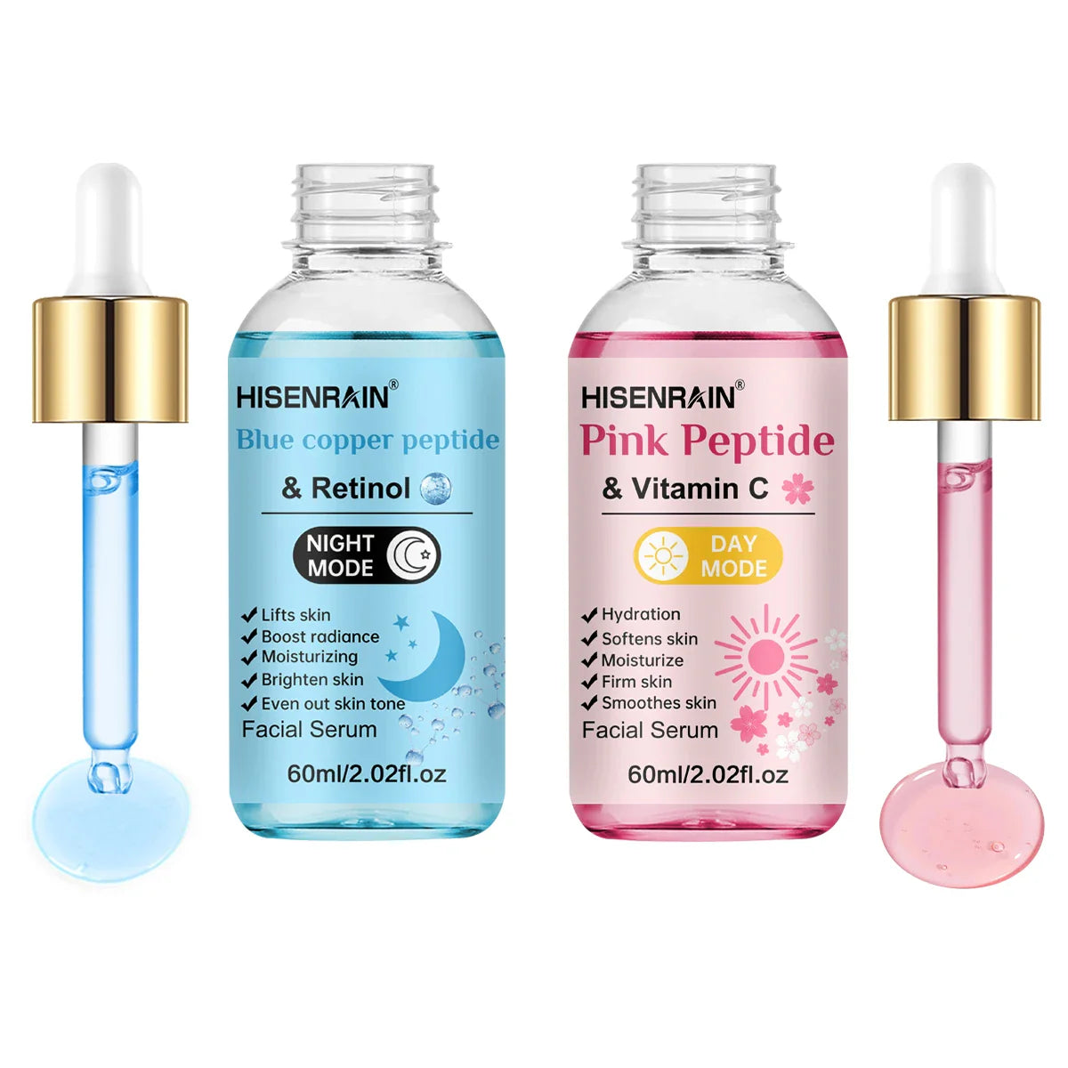HISENRAIN Copper Peptide Face Serum – Hydrating & Anti-Aging