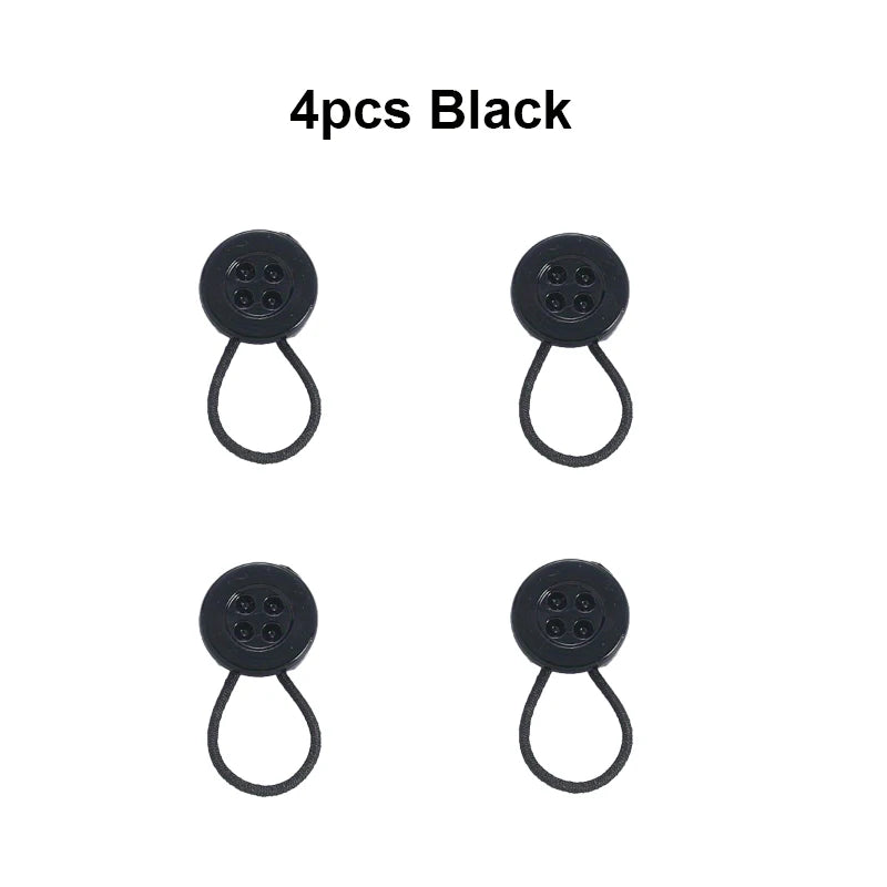 Removable Cuff Neckline Retractable Button Soft Elastic Extender