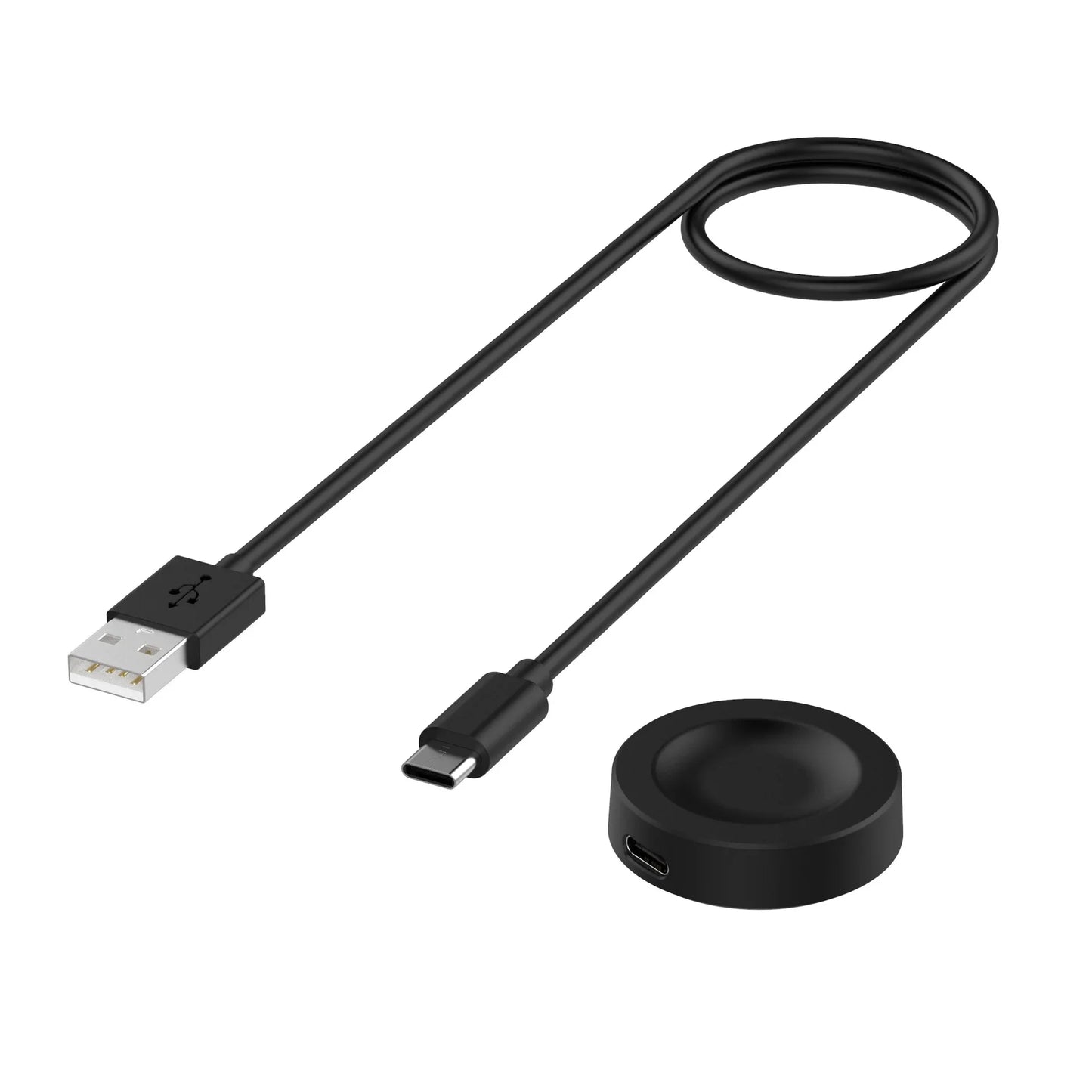 Huawei Watch USB Fast Charger Cable GT5 Pro GT4 GT3 Watch 4 Peaceful Pleasures Health and Wellness Black