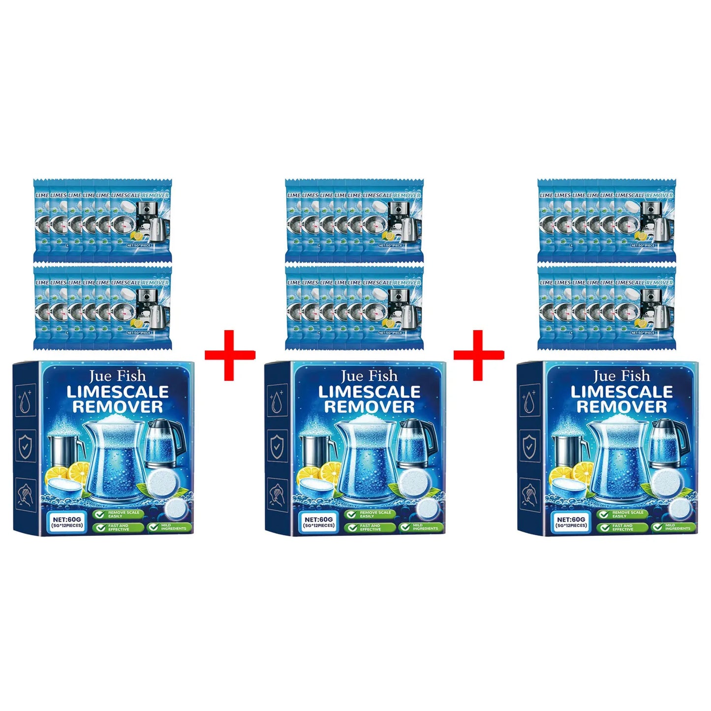 Food Grade Kettle Descaler & Tea Stain Remover Tablets
