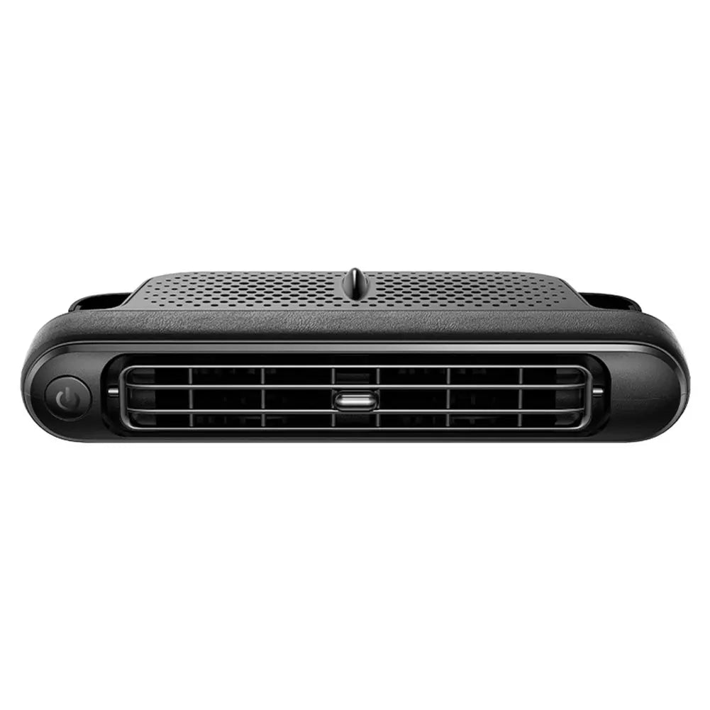 Backseat Cooling Fan Vehicle Rear Headrest Fans Three Wind Speeds Cooling Air Fan Portable Fan for Sedan SUV RV Truck Peaceful Pleasures Health and Wellness black United States