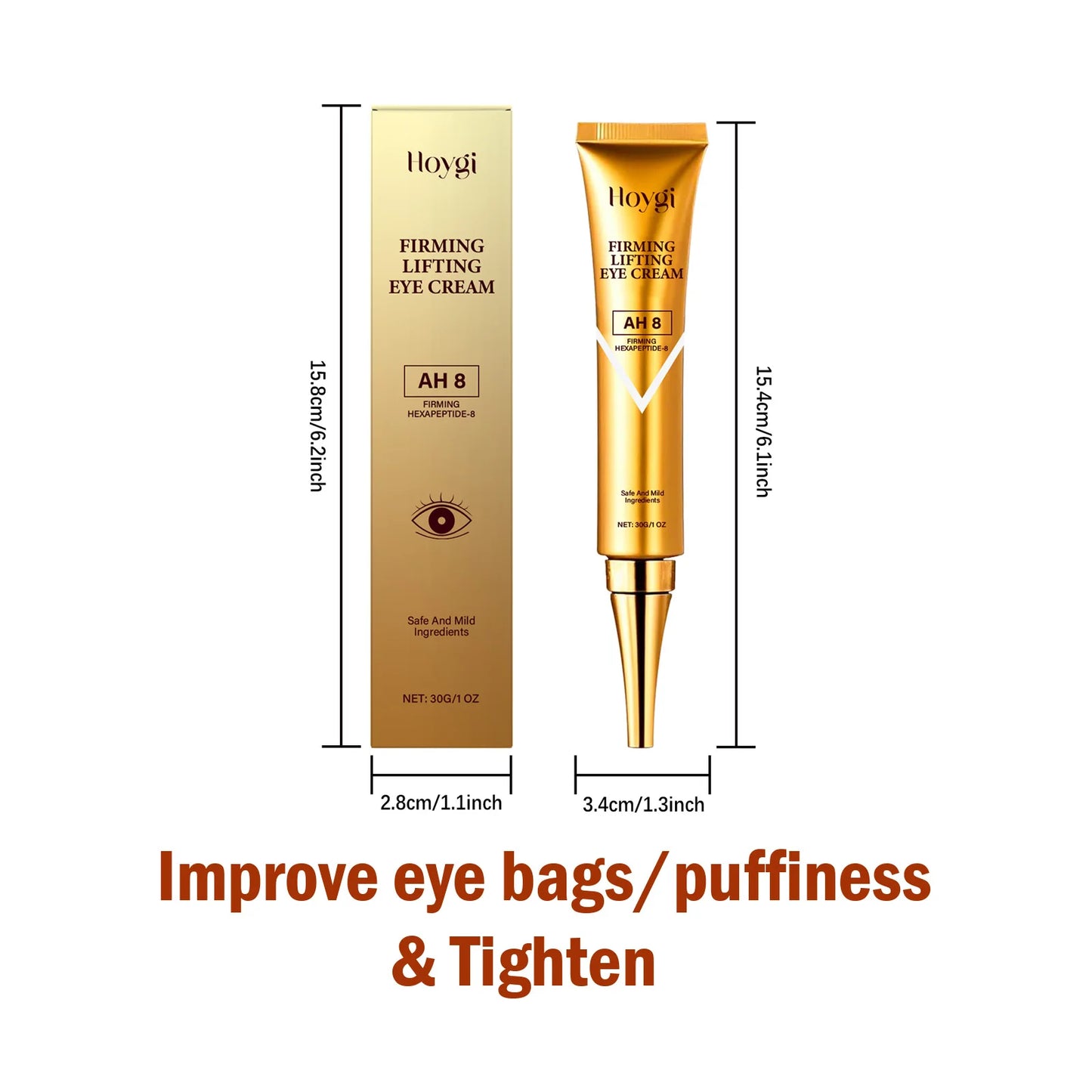 Retinol Eye Cream – Dark Circles, Puffiness & Wrinkles