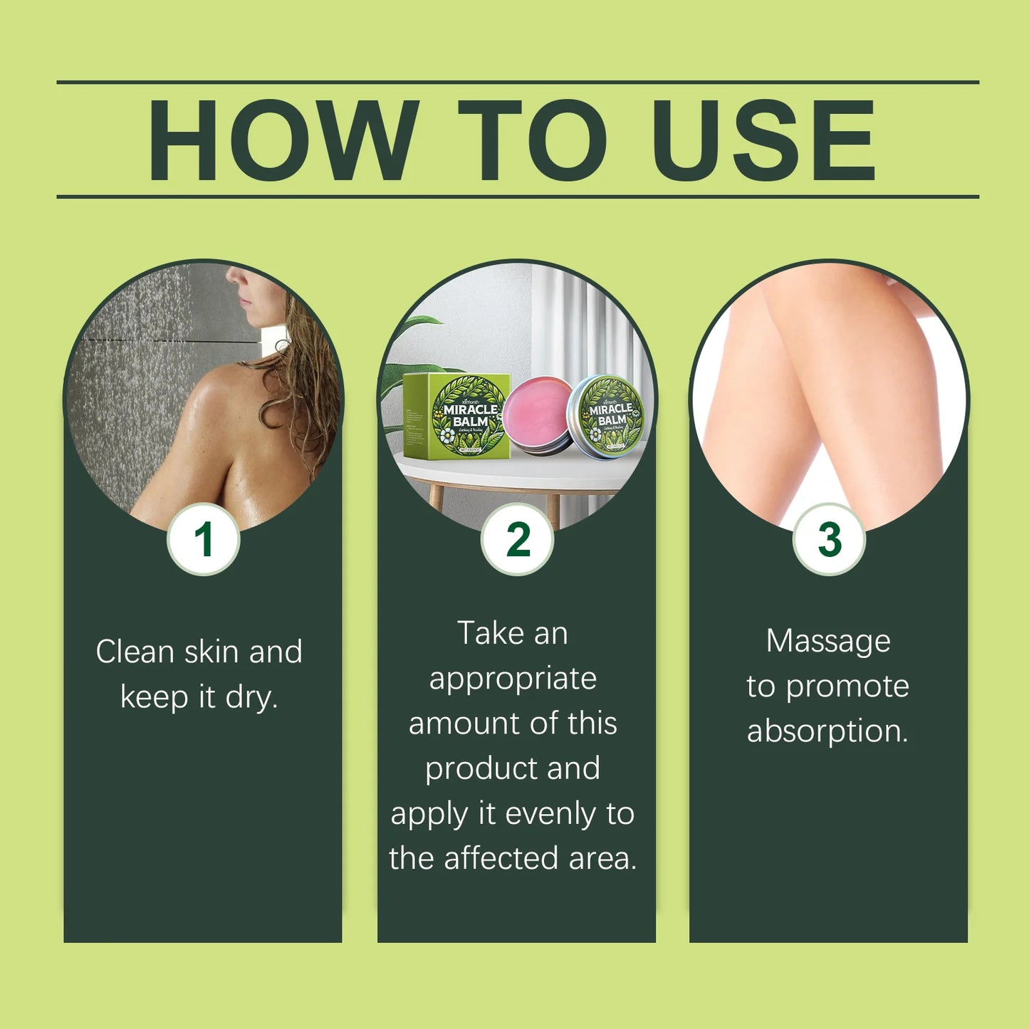 Ximonth Leg Care Cream – Warming Massage Balm for Tired Legs