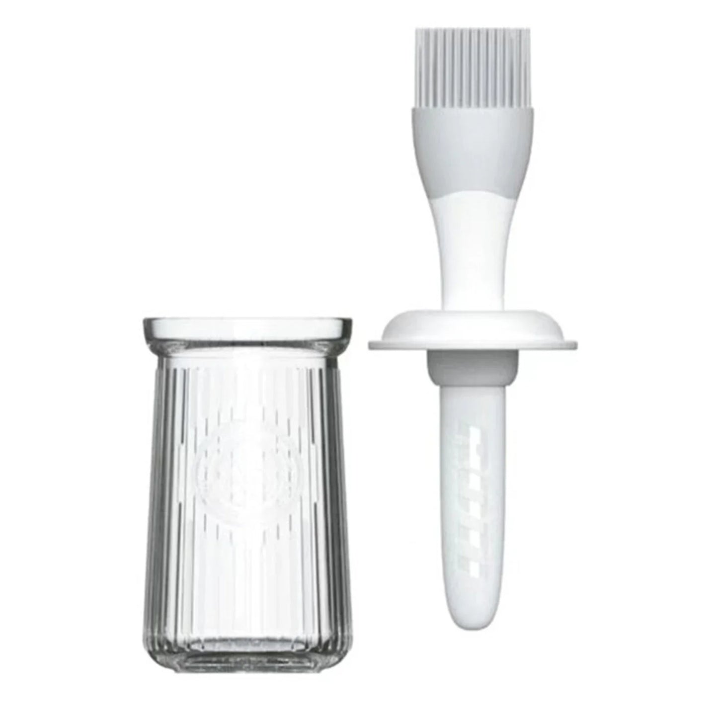 3-in-1 Silicone BBQ Basting Brush with Oil Bottle & Lid