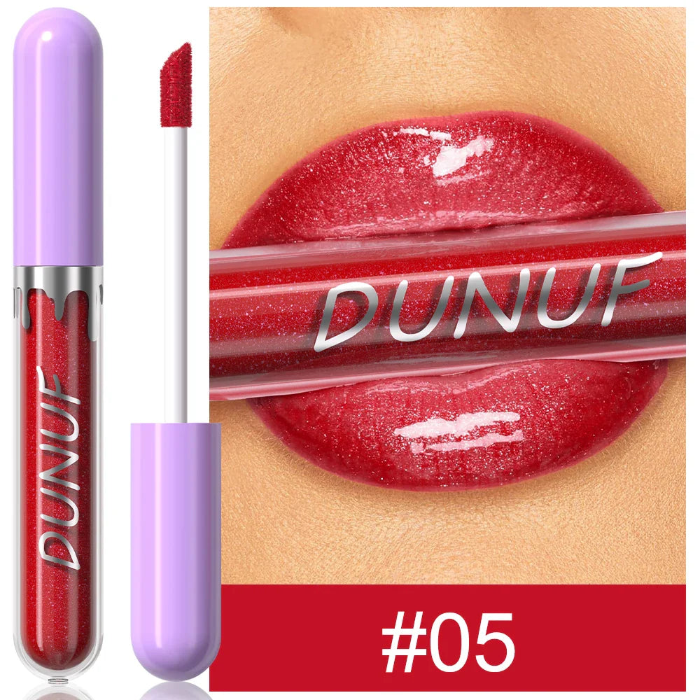 DUNUF Pearl Lip Gloss – Moisturizing, Waterproof & Long-Lasting