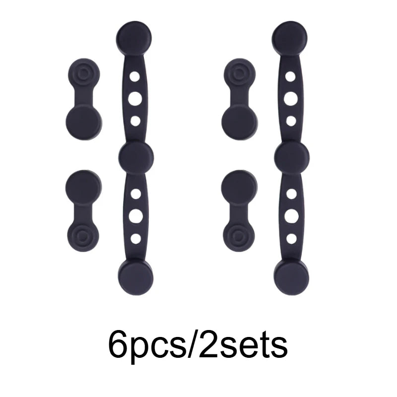 Magnetic Silicone Air Fryer Parchment Clips – 6pcs/2 Sets