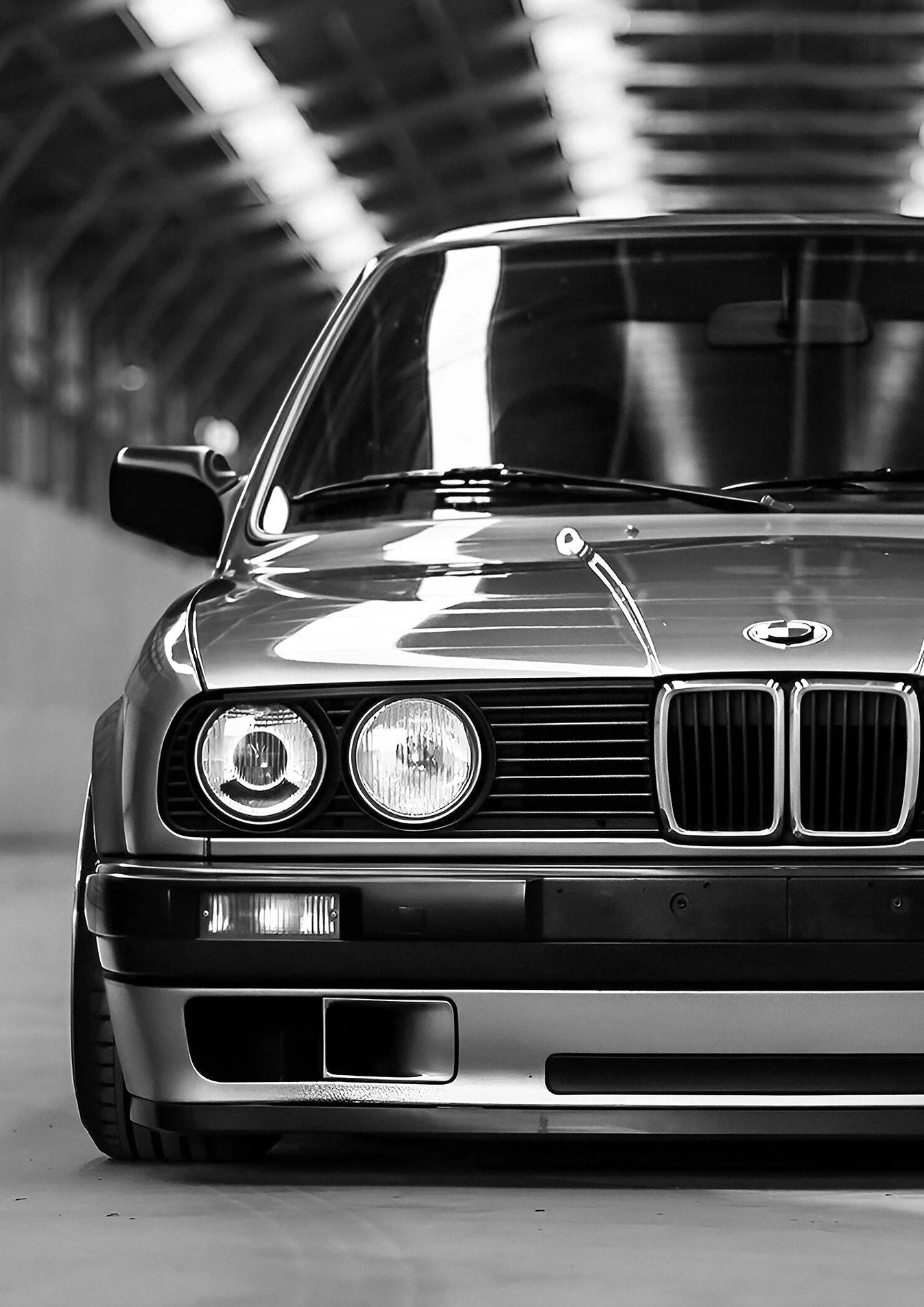 Modern Fashion Wall Art Simple Black and White Luxury Car HD Canvas Poster Prints Home Bedroom Living Room Decoration Mural Peaceful Pleasures Health and Wellness 6 40x50cm