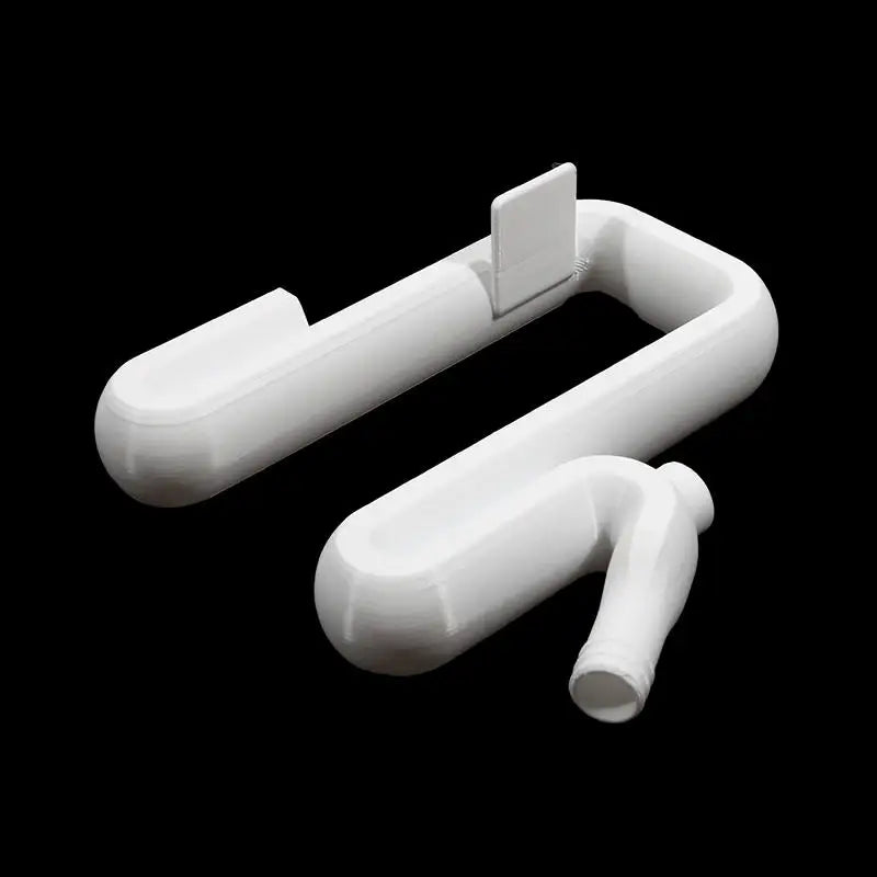 Automatic Siphon Hose for Water Transfer No Drill Overflow Pipe to Drain Rain Barrel Pool Fast Self-Starting Drain Fill Tool Peaceful Pleasures Health and Wellness 10pcs white
