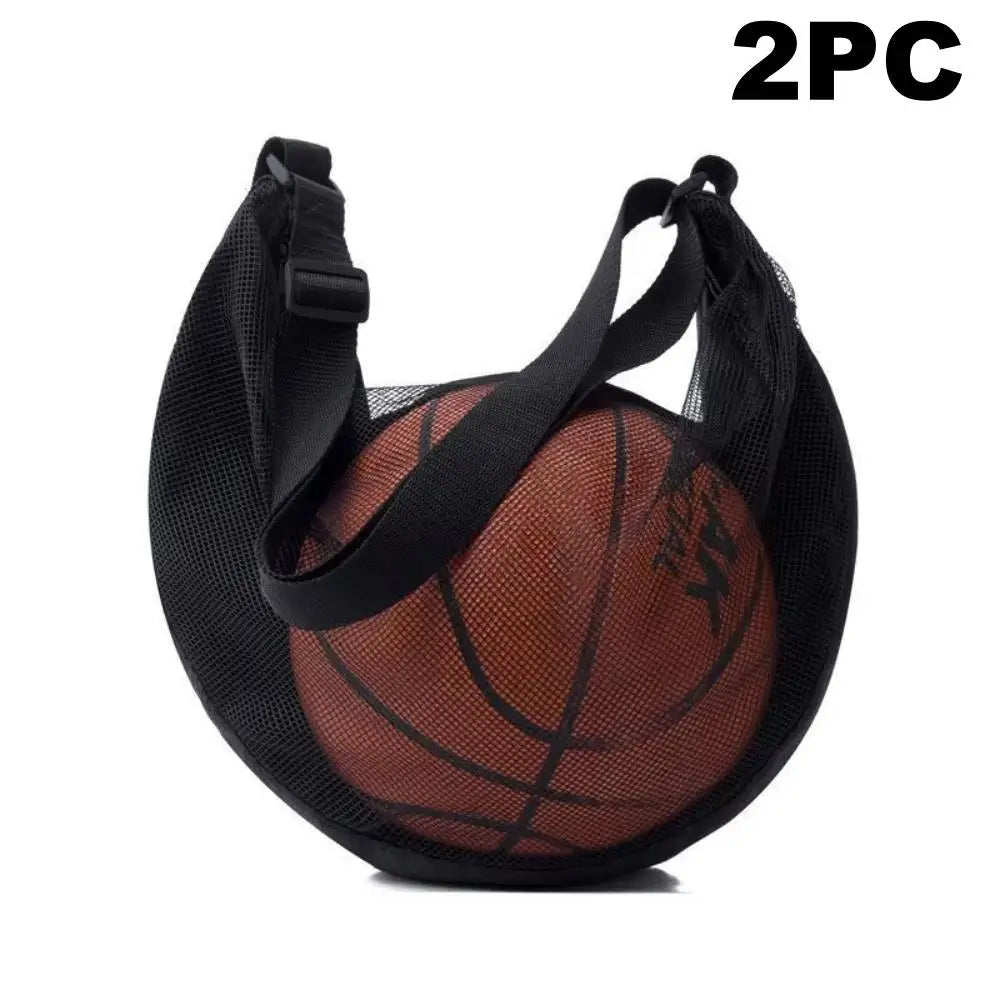 Anti-Tear Mesh Ball Bag with Zipper | Basketball Soccer Bag