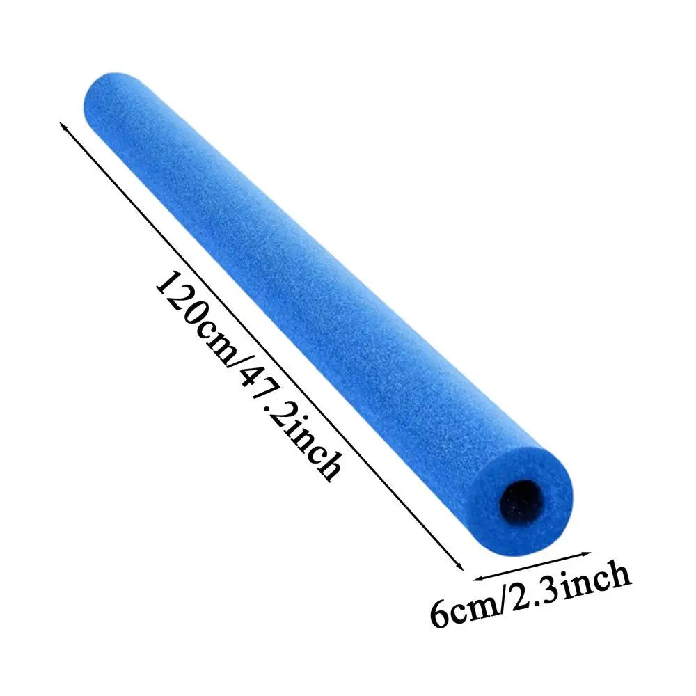120cm Foam Pool Noodle | Hollow Buoyancy Float Stick for Kids