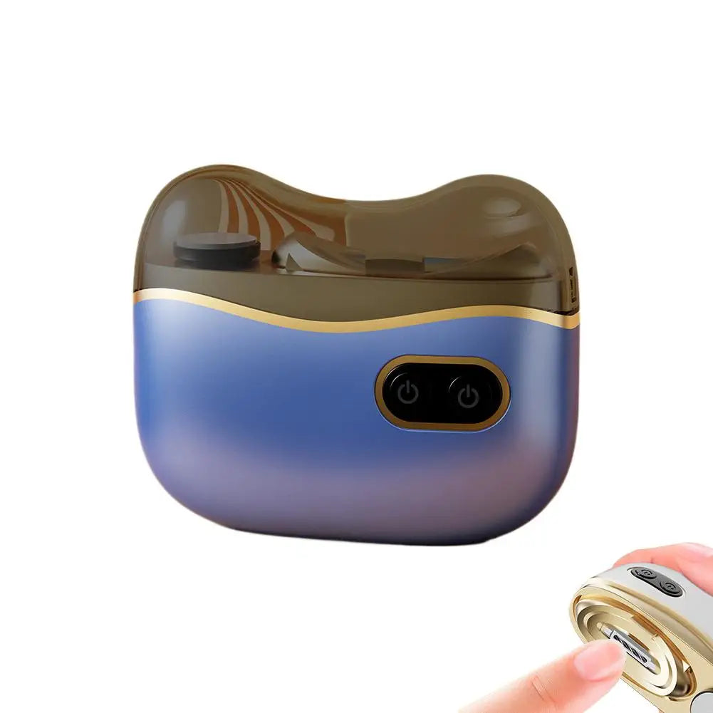 2-in-1 Electric Nail Clipper & Polisher | Rechargeable, Baby Safe Electric Nail Clipper Peaceful Pleasures Health and Wellness blue