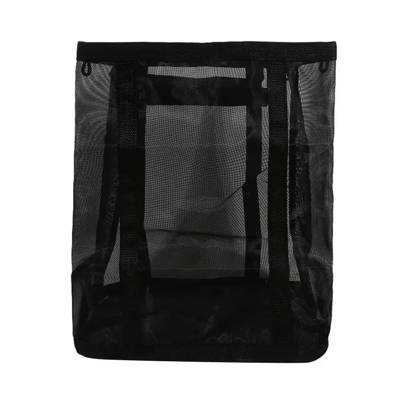 Foldable Dirty Laundry Basket Mesh Breathable Laundry Basket Clothes Toy Storage Baskets Large Capacity Home Storage Supplies Peaceful Pleasures Health and Wellness black