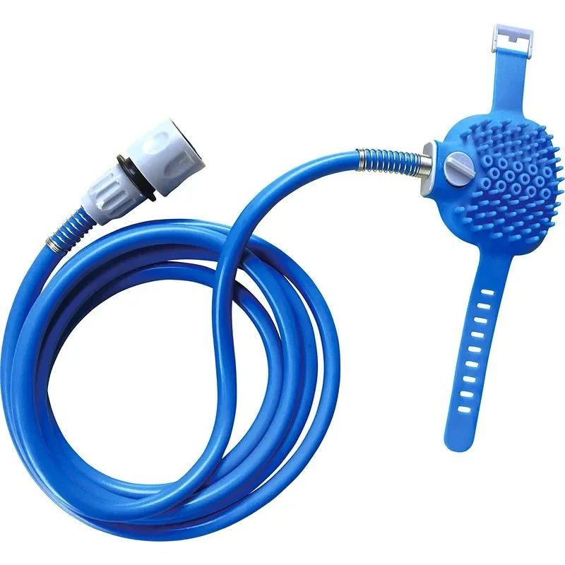 Adjustable Pet Shower Sprayer | Dog Bath Foam Soap Massager Tool