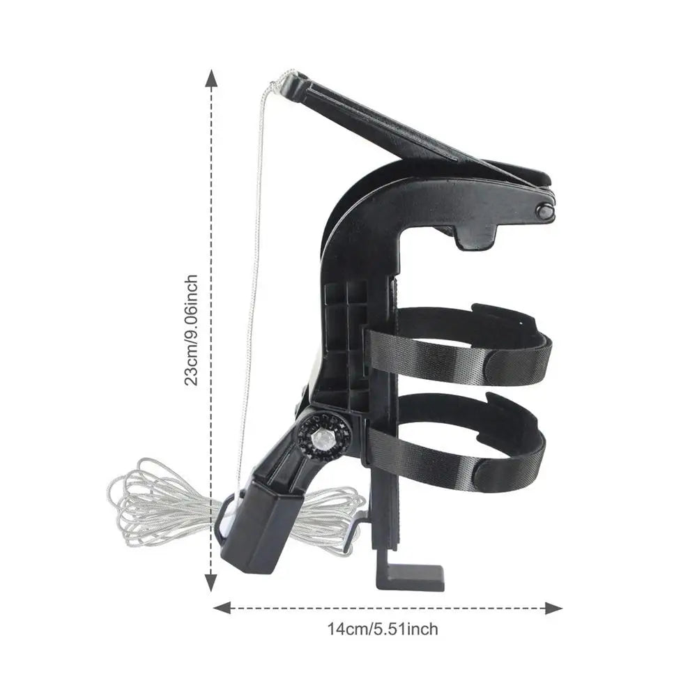 Adjustable Spray Can Extender with Angle Bracket Wand Adapter