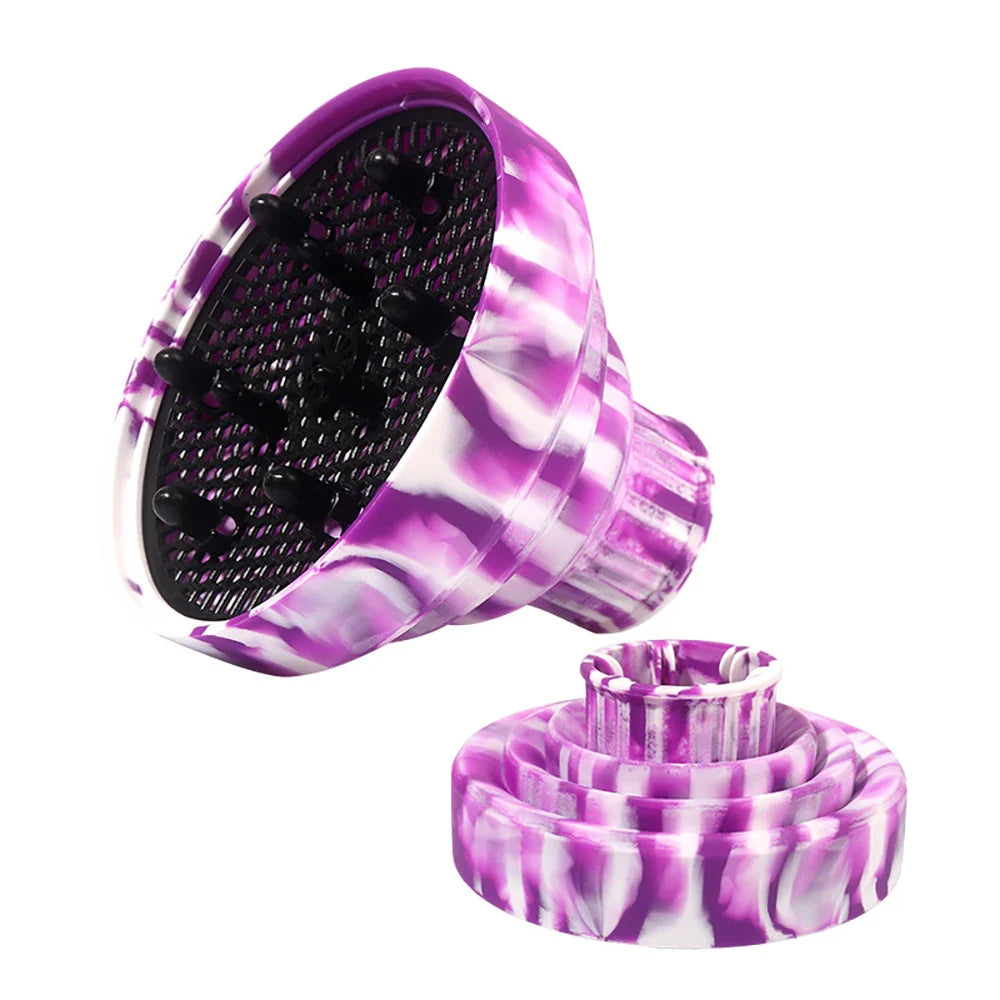 Silicone Hair Dryer Hood Diffuser – Universal Fit Attachment