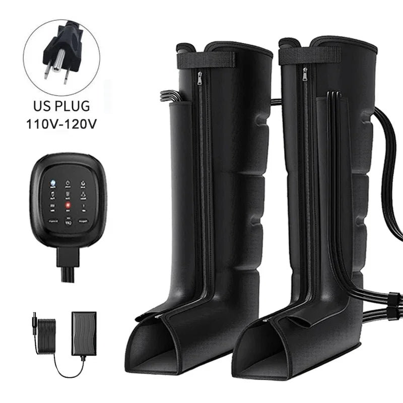 Air Compression Leg Massager – Calves, Ankles & Feet Recovery Boots