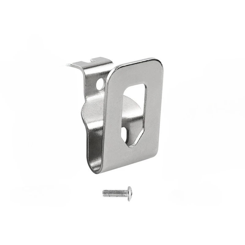 Stainless Steel Drill Belt Hook Clip with Screws | Power Tool