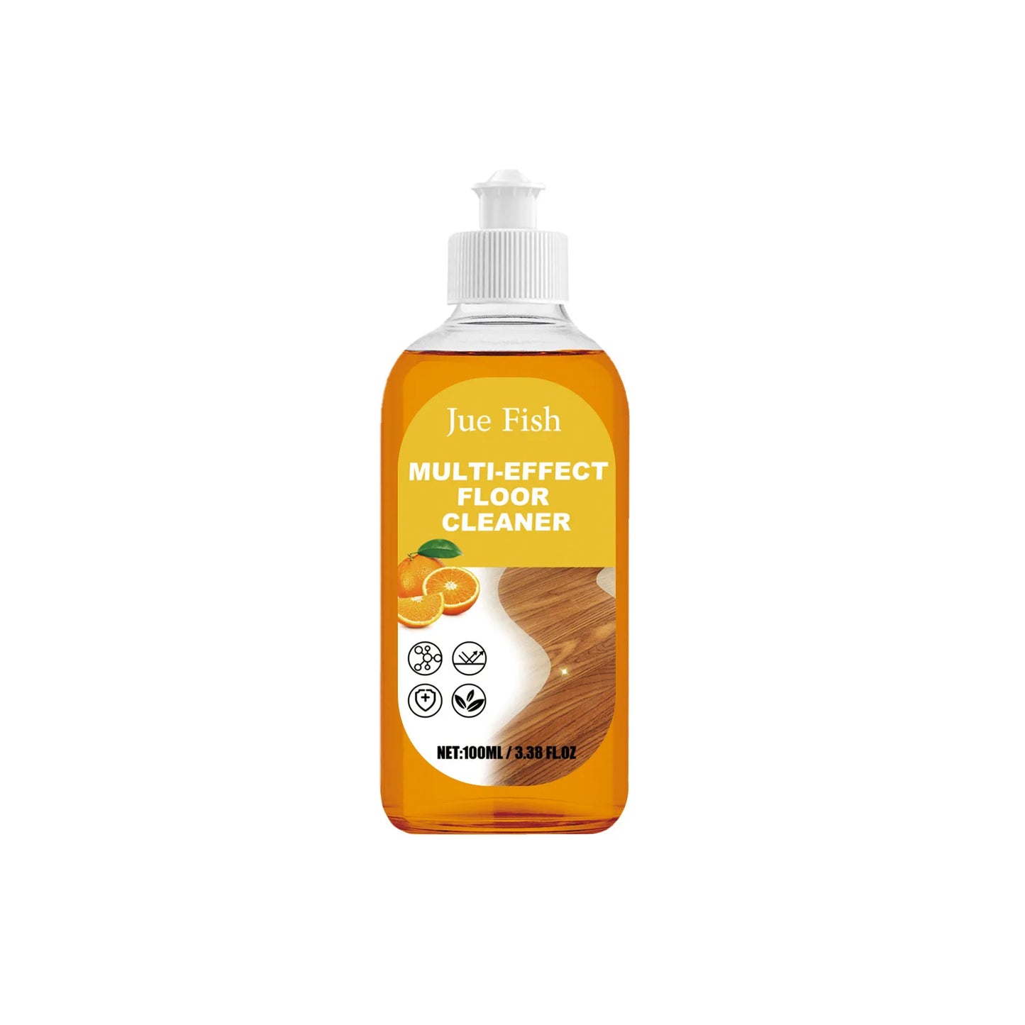 Jue-Fish Wood Floor Cleaner Tile Polishing Brightener 100ml