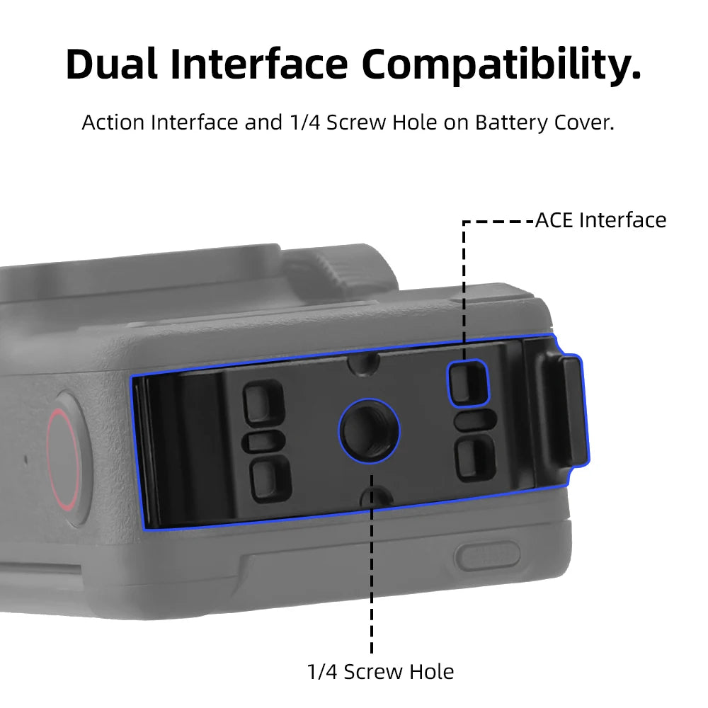 Insta360 Ace Pro 2 Aluminum Alloy Quick-Release Battery Cover