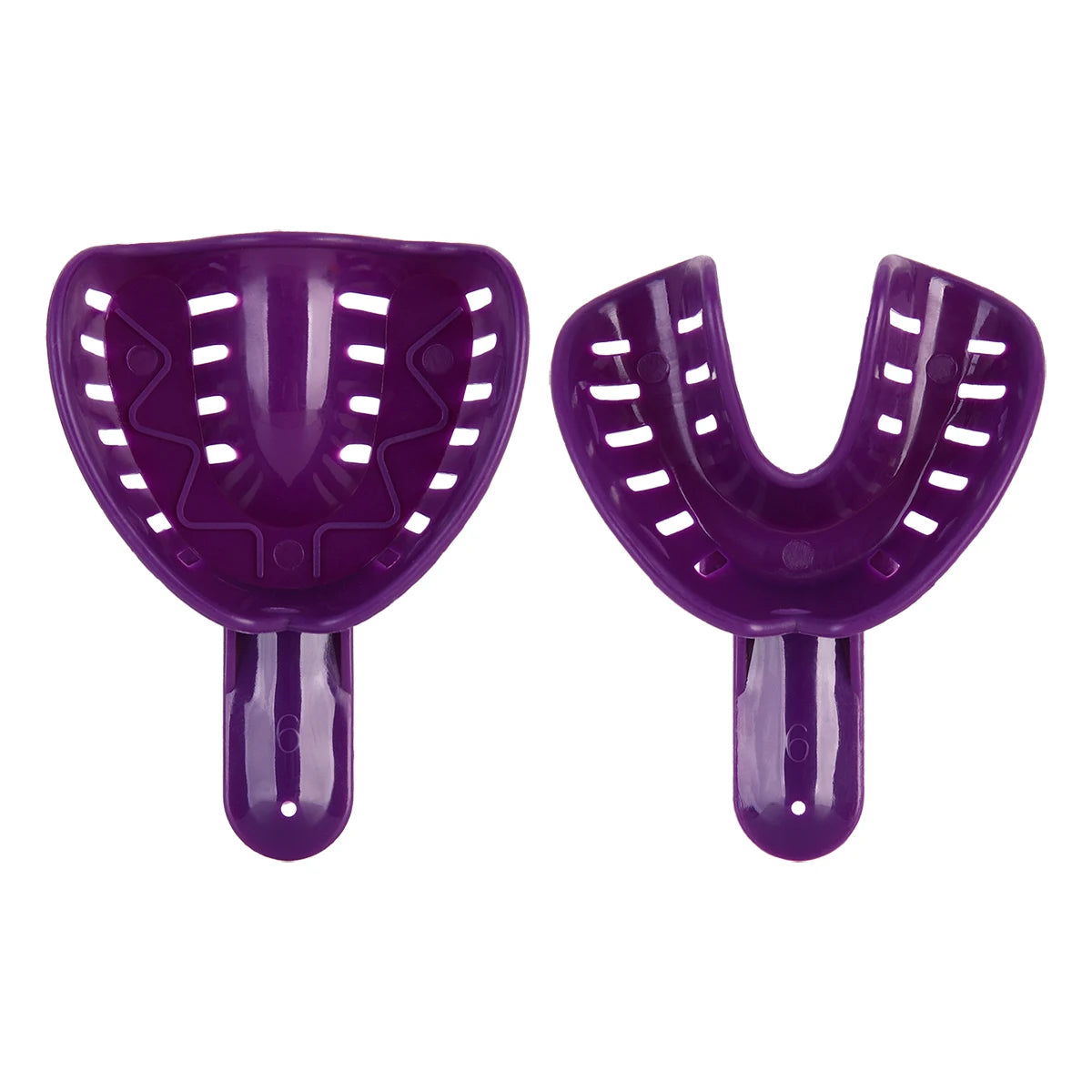 12-Piece Dental Impression Trays Set – Small, Medium & Large
